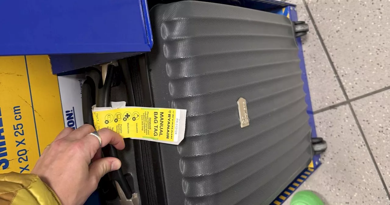 Ryanair charges man £75 for 'stiff wheel on suitcase'