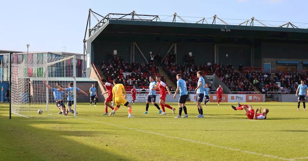 Stirling Albion 3, Clyde 1: three's a dream for Binos as Bully Wee blown away