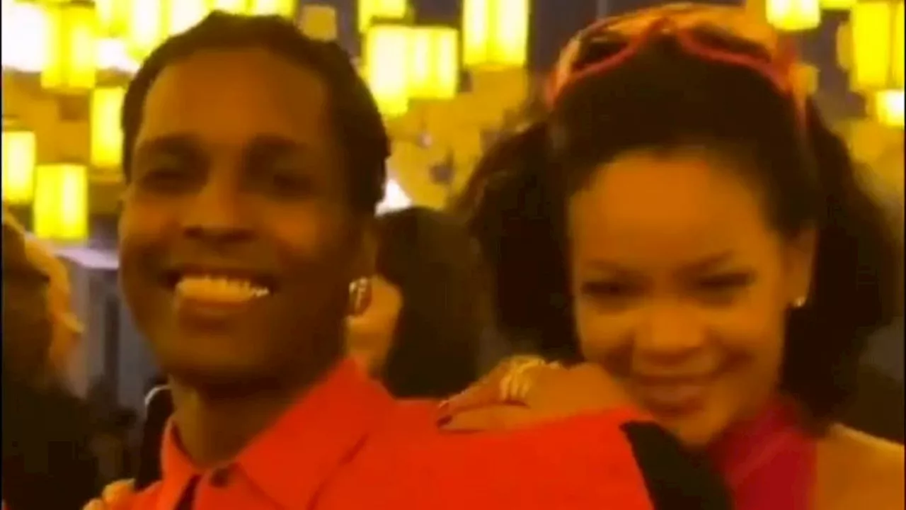 Rihanna and A$AP Rocky look very loved up at Shanghai Fashion Week