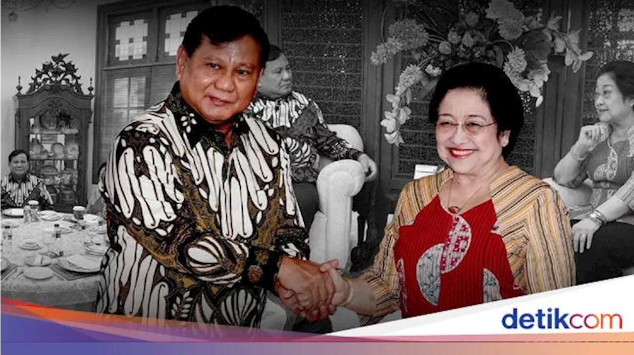 Megawati Absen di Pelantikan Prabowo-Gibran Besok