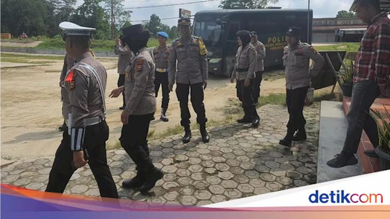 Polres Inhu Patroli Pantau Situasi Jelang Pelantikan Presiden-Pilkada