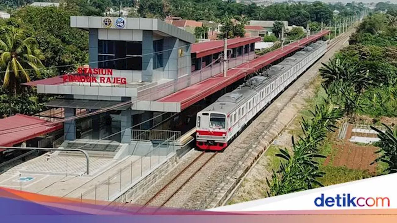 Stasiun Pondok Rajeg Beroperasi Lagi, Reaktivasi Telan Rp 27,9 M - Budi ...