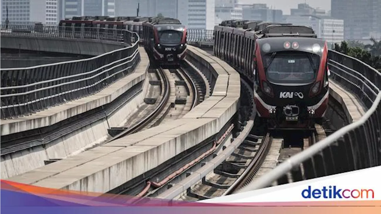 Tarif LRT Jabodebek Cuma Rp 1 Khusus Hari Pelantikan Presiden dan Wapres