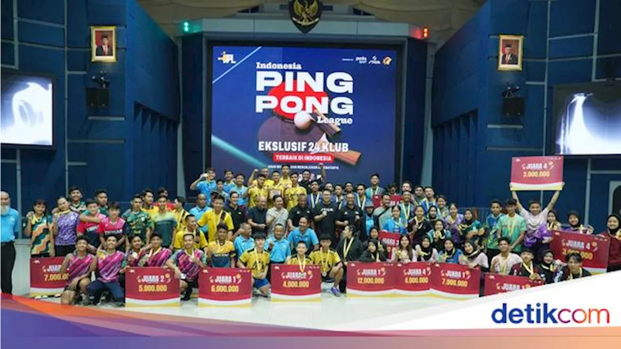 Indonesia Pingpong League 2024 Gelar Seri Kedua di Jakarta