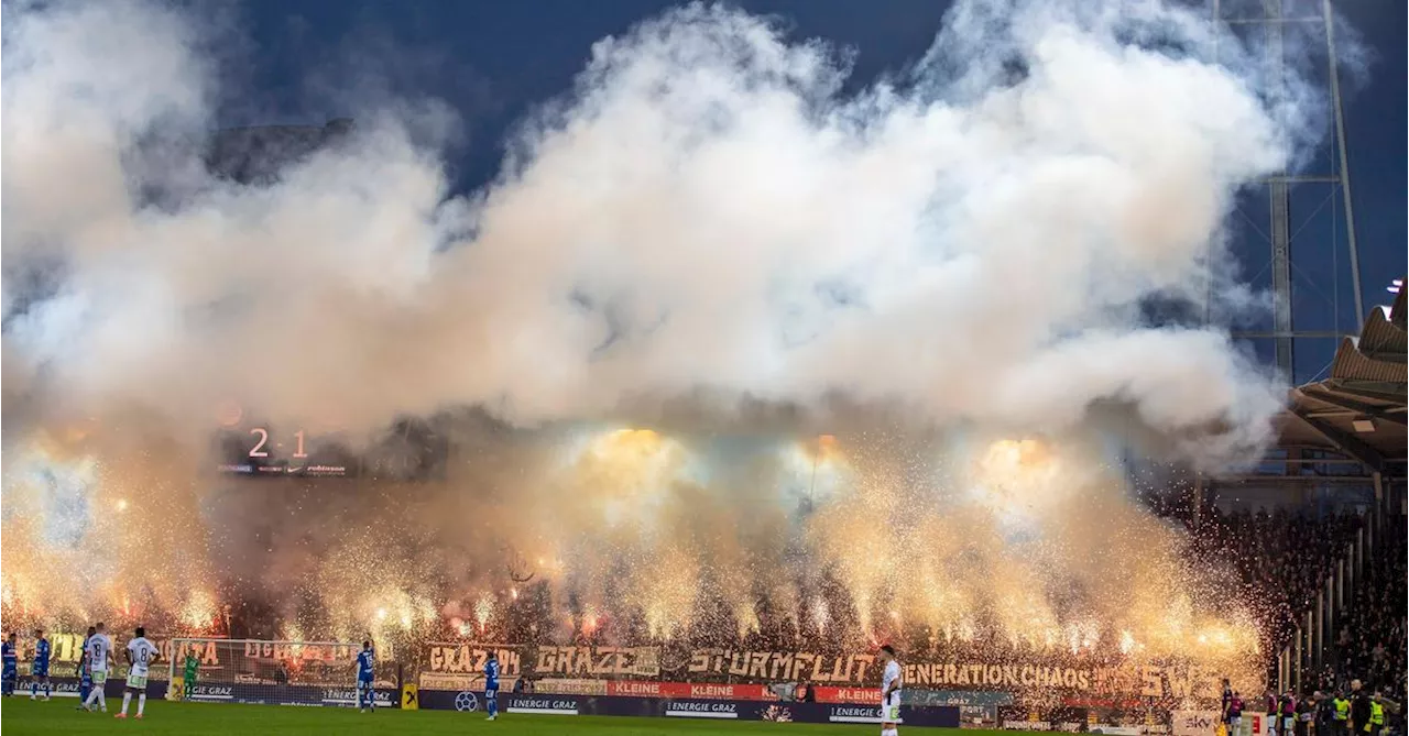 Sturm gewinnt spektakuläres Grazer Derby