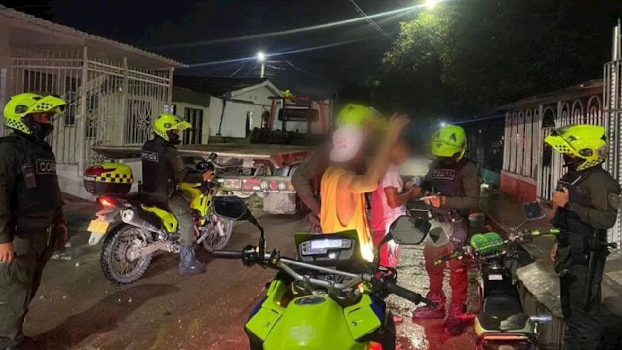 Autoridades capturan a 12 personas por diferentes delitos en Malambo