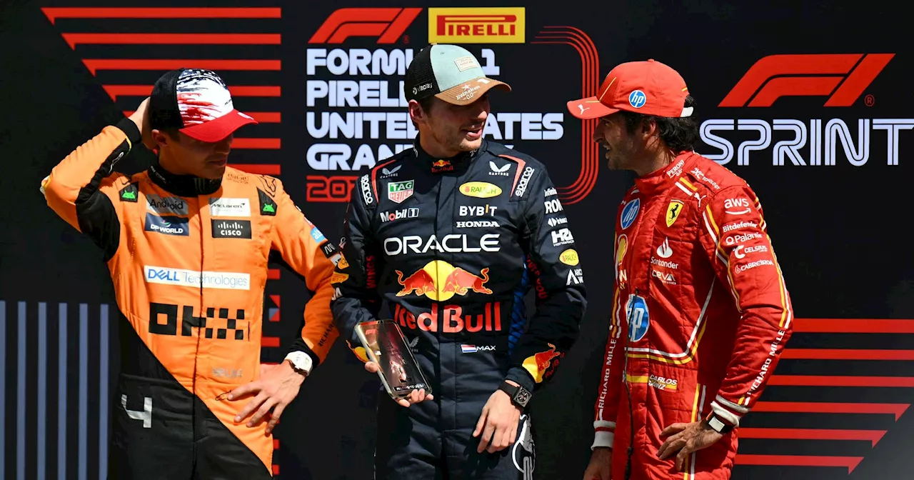  Max Verstappen domina la Sprint di Austin, ma la Ferrari c'è! Podio per Sainz 2°, Leclerc 4° dietro a Norris