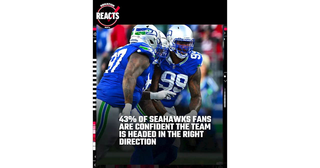 SBNation Reacts Results: Seattle Seahawks fan confidence continues to wane