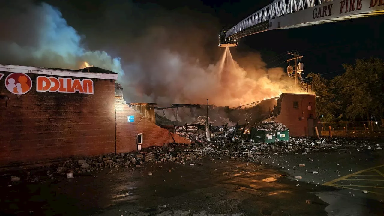 Massive fire at Family Dollar store in NW Indiana leads to partial demolition: officials