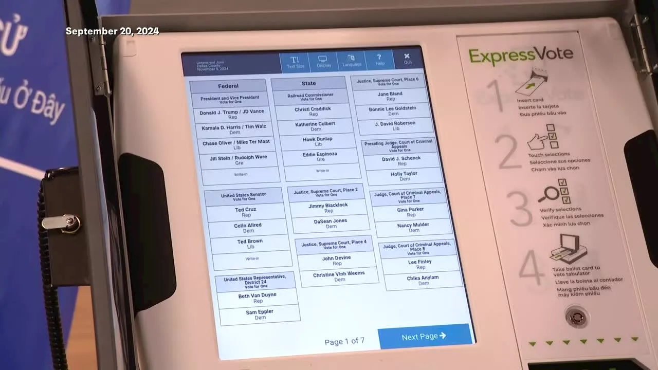 Dallas GOP Chair Still Unhappy After Third Voting Machine Test