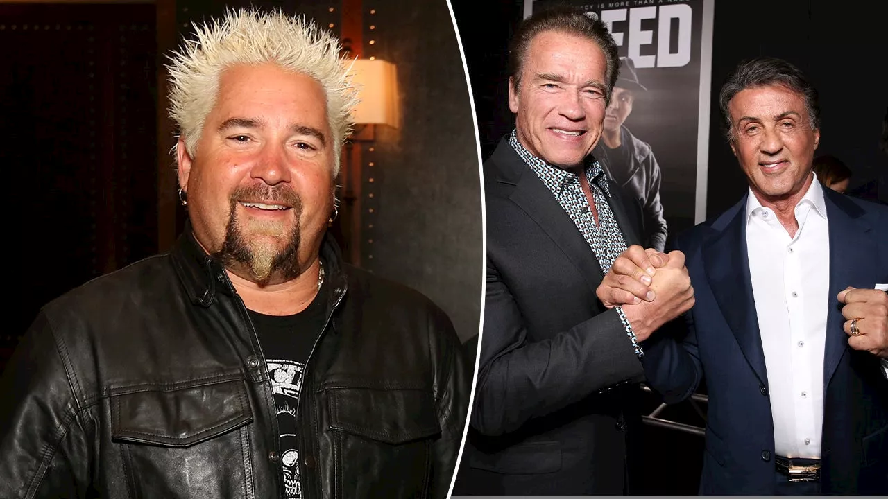 Guy Fieri bonded with Sylvester Stallone, Arnold Schwarzenegger over cooking, says 'everybody agrees on food'