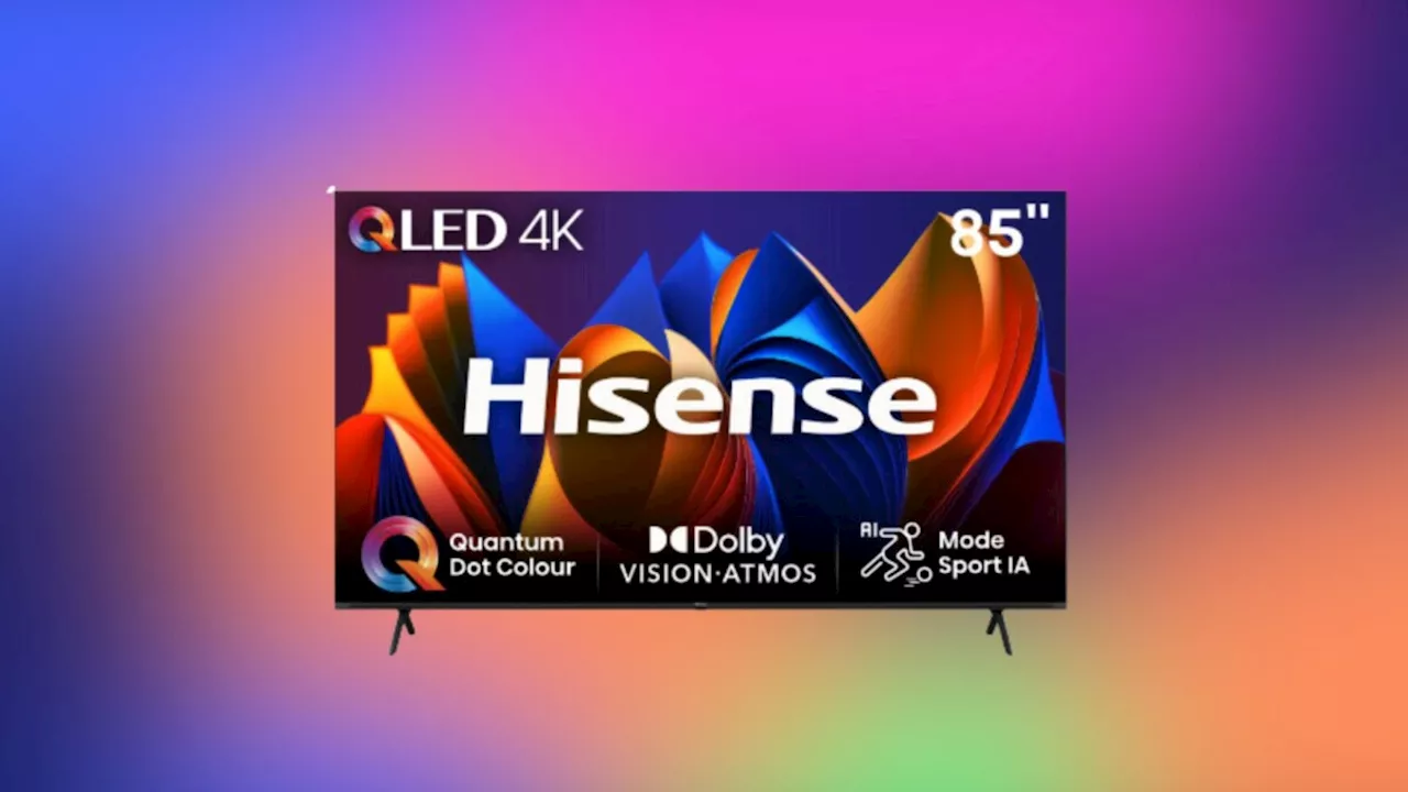 Voici un récent TV 4K Qled géant de 85 pouces pas trop cher pour votre salon