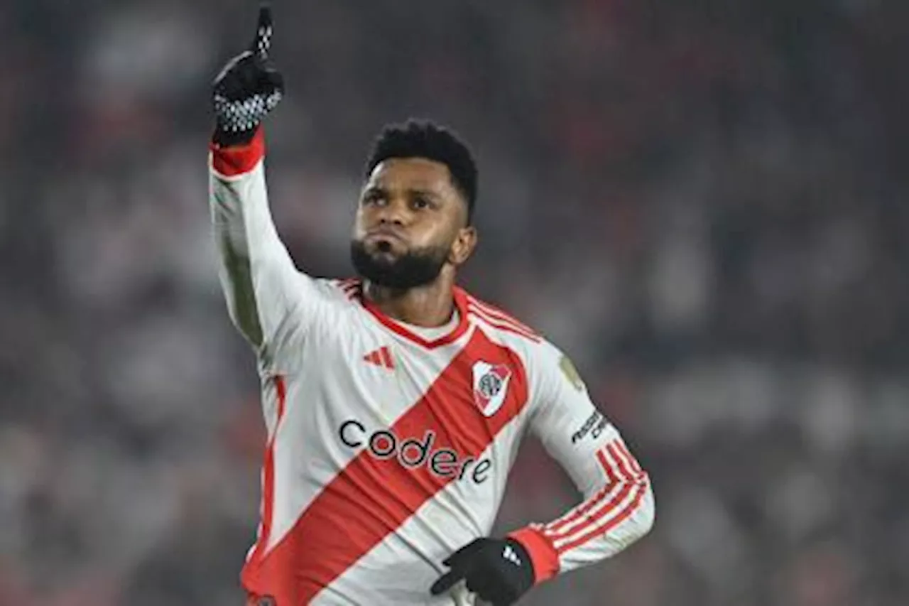 Borja rompió su sequía goleadora en el empate entre River y Vélez