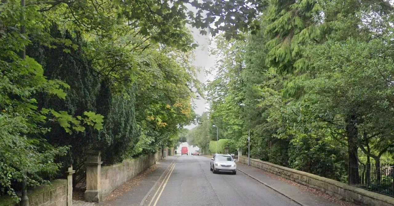 Bearsden crash between car and mobility scooter as police and paramedics descend