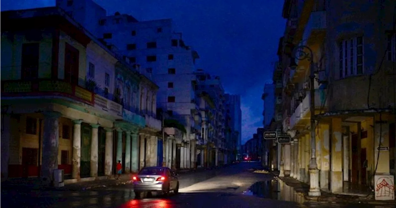 Cuba gets some electricity back after blackout left millions in the dark