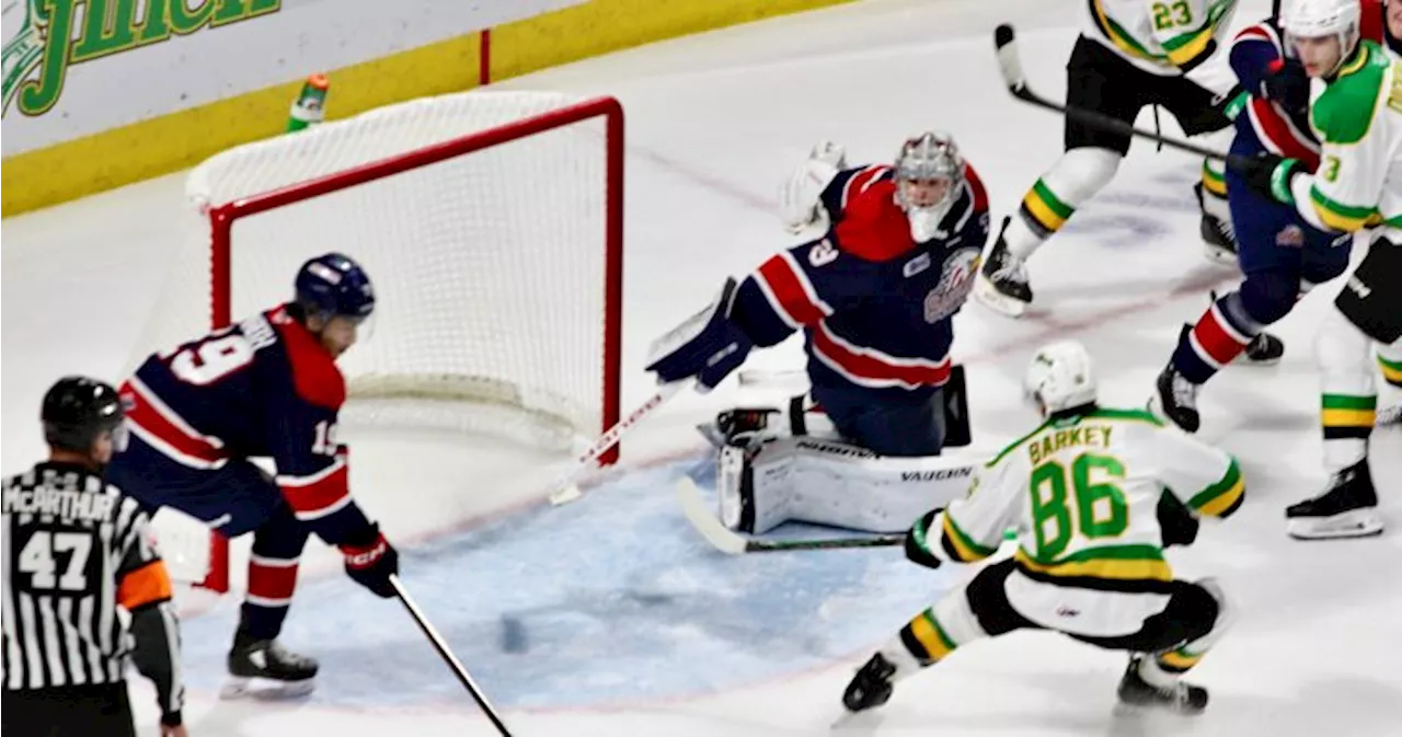 Saginaw Spirit take down London Knights 5-1 to begin weekend