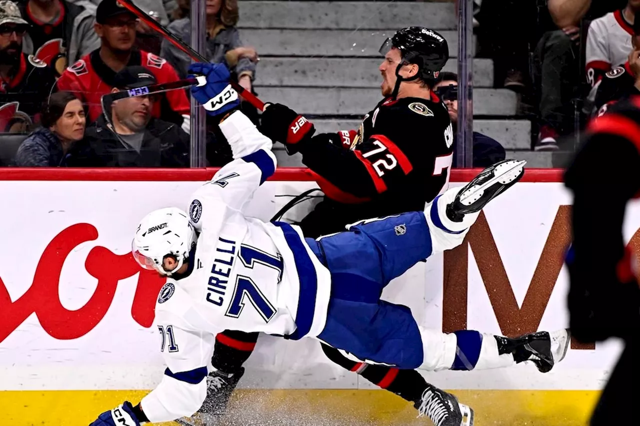 Batherson has three points to lead Senators to 5-4 win over Lightning