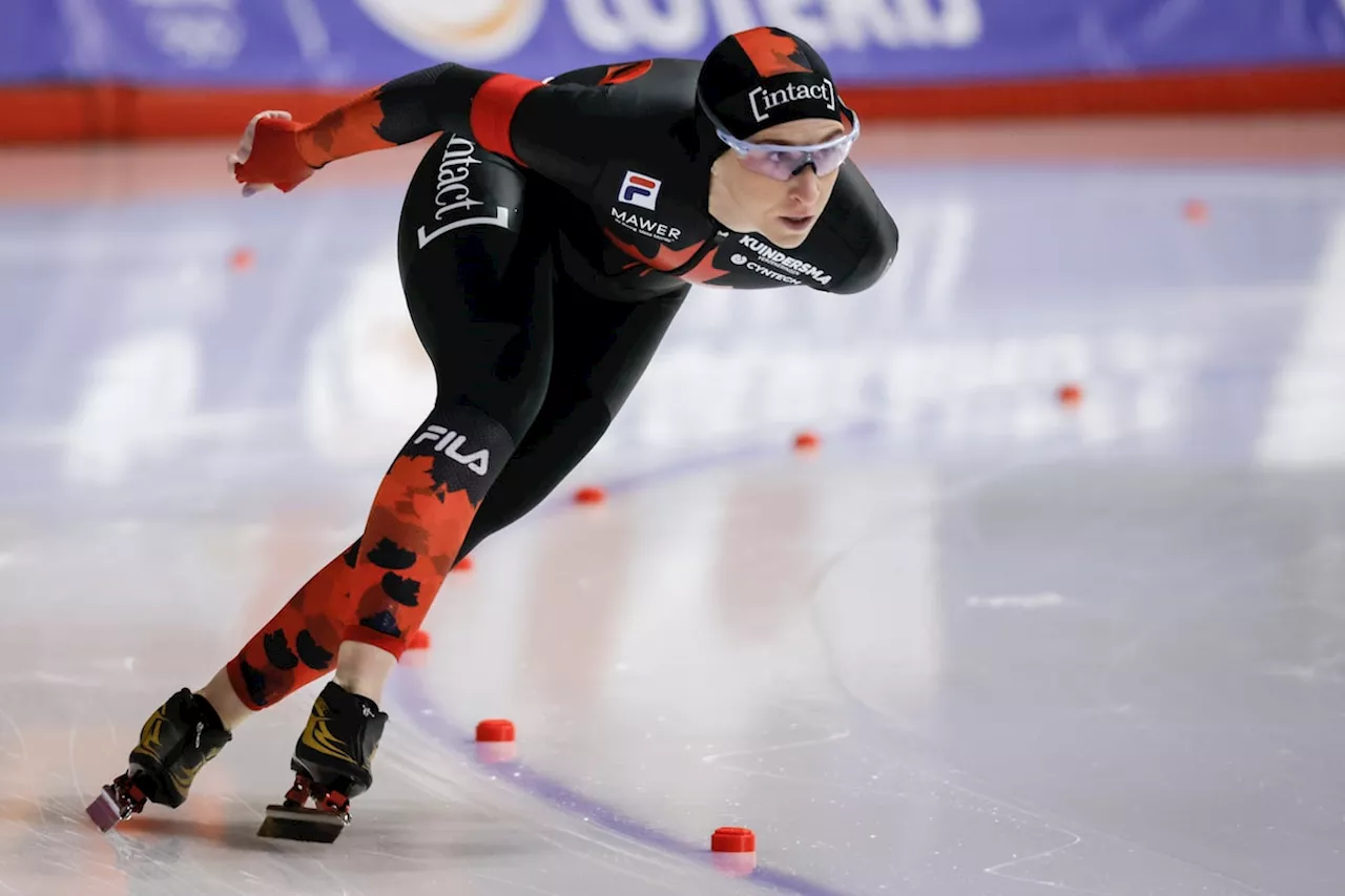 Blondin, Fish win more titles at Canadian long-track speedskating championships