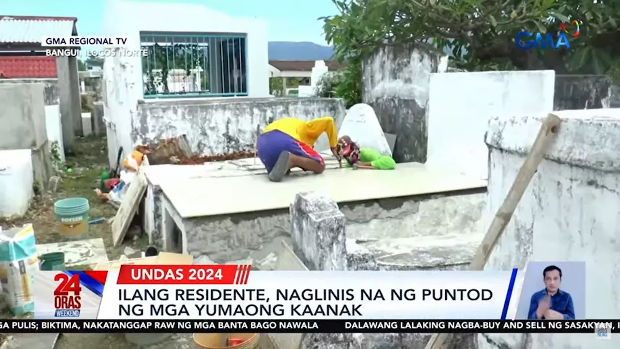 Filipinos Visit Cemeteries, Clean Tombs Ahead Of Undas - Cemeteries ...