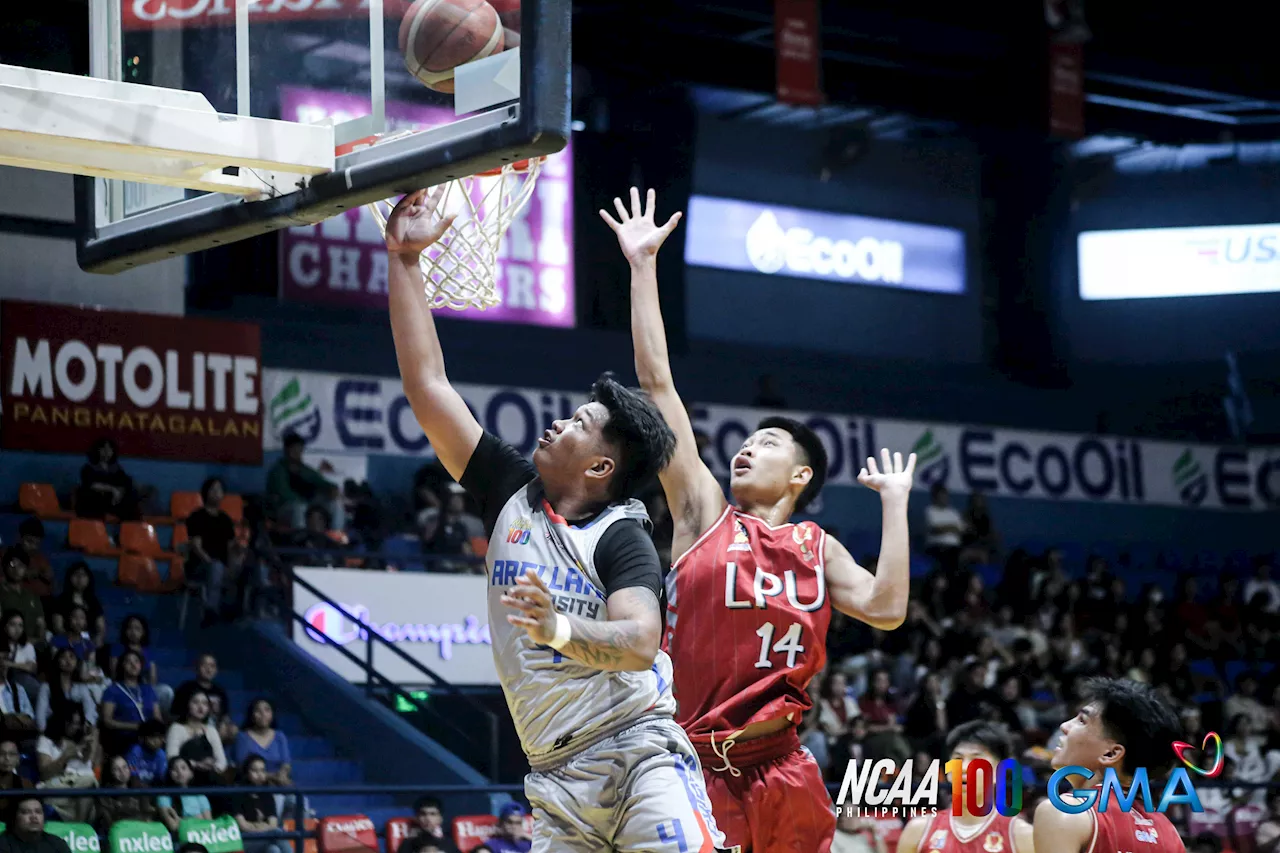 Lorenz Capulong career game lifts Arellano as LPU loses JM Bravo late in the game