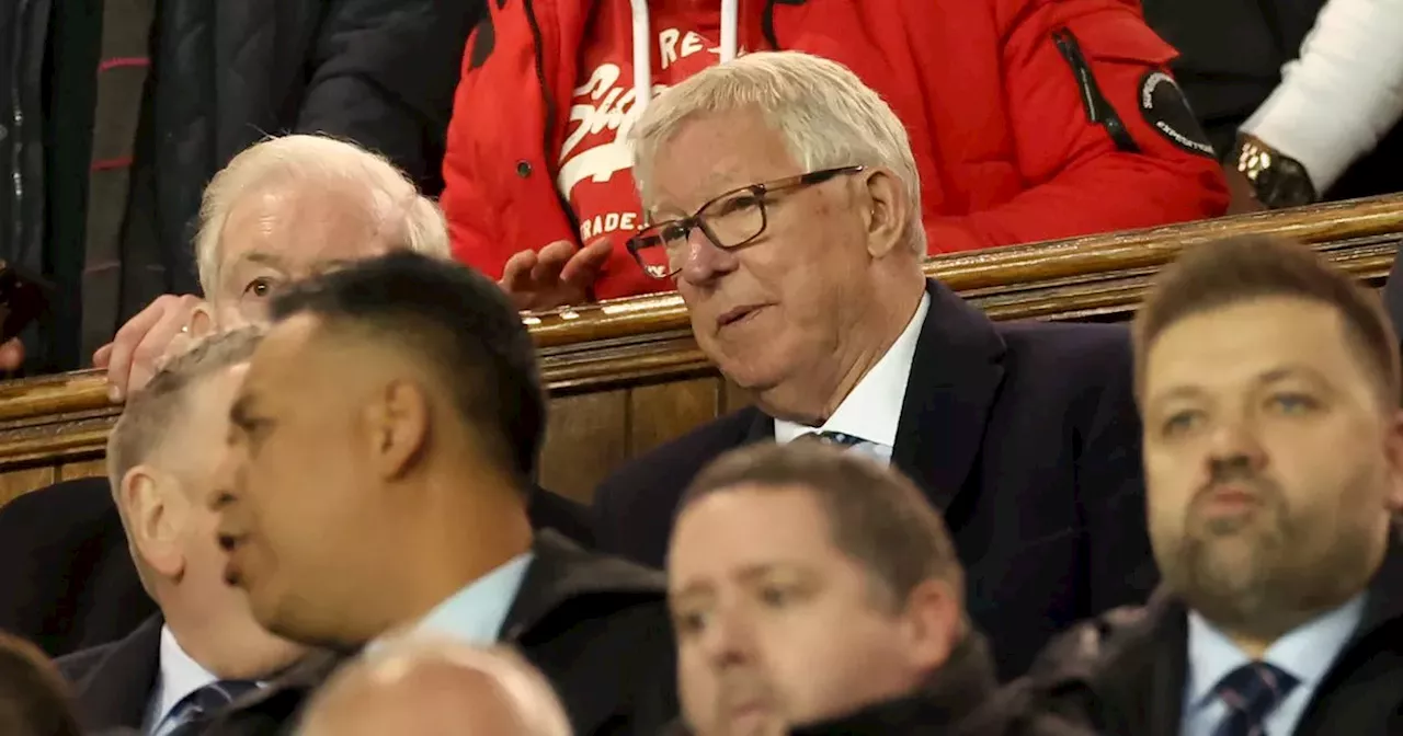 Sir Alex Ferguson not attending first Man Utd game since 'dressing room ban'