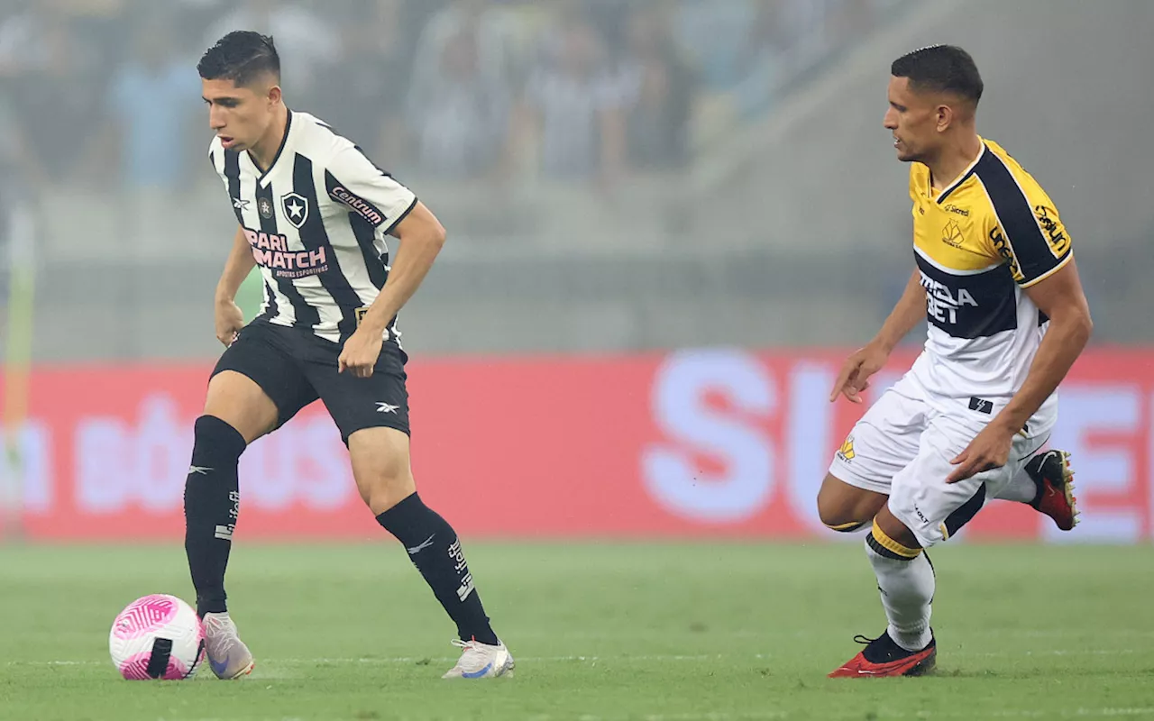 Botafogo tem gol anulado no último lance e empata com o Criciúma no Maracanã