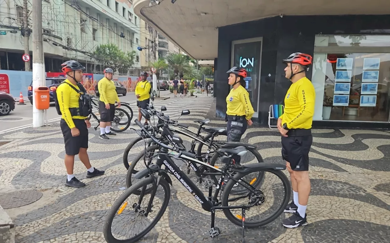 Guarda Municipal inicia ciclopatrulhamento em Icaraí