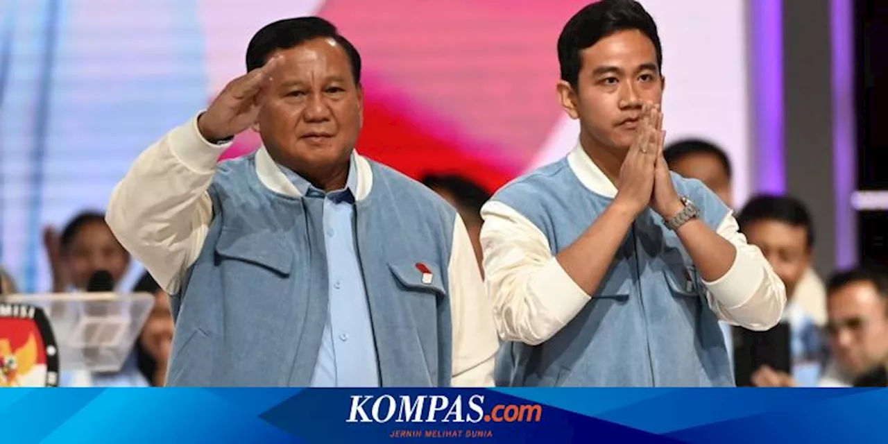 Survei Litbang 'Kompas': Tingkat Kepercayaan Publik Tinggi untuk Pemerintahan Prabowo-Gibran