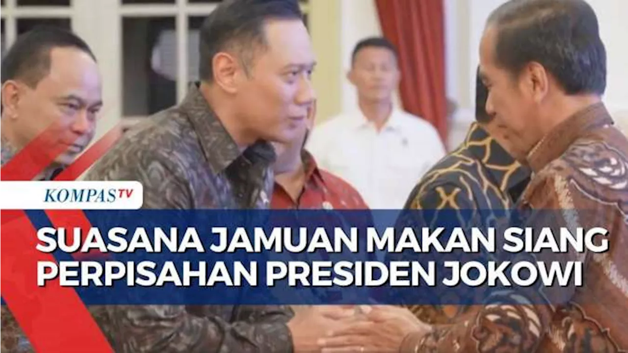 Dalam Jamuan Makan Siang Perpisahan, Presiden Jokowi Undang para Menterinya ke Solo