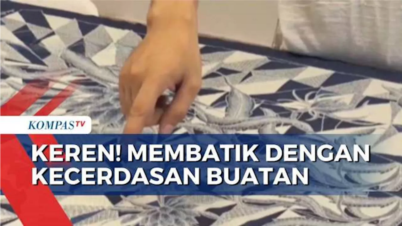 Pemuda di Pekalongan Manfaatkan Kecerdasan Buatan untuk Buat Motif Batik