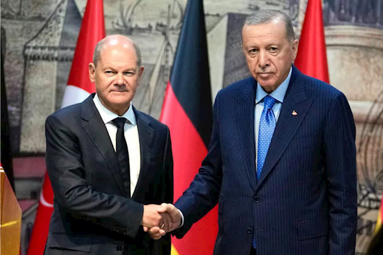 Turkey and Germany leaders meet in Istanbul and find many avenues of agreement. But not on Israel