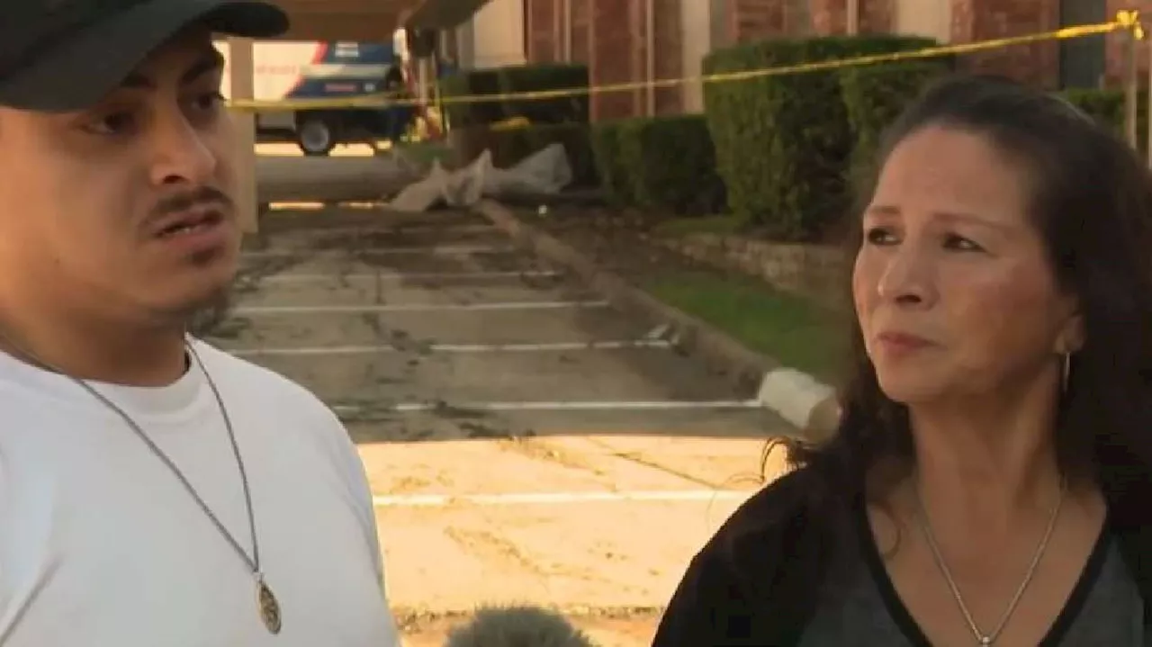 Texas mother and son save residents from apartment fire