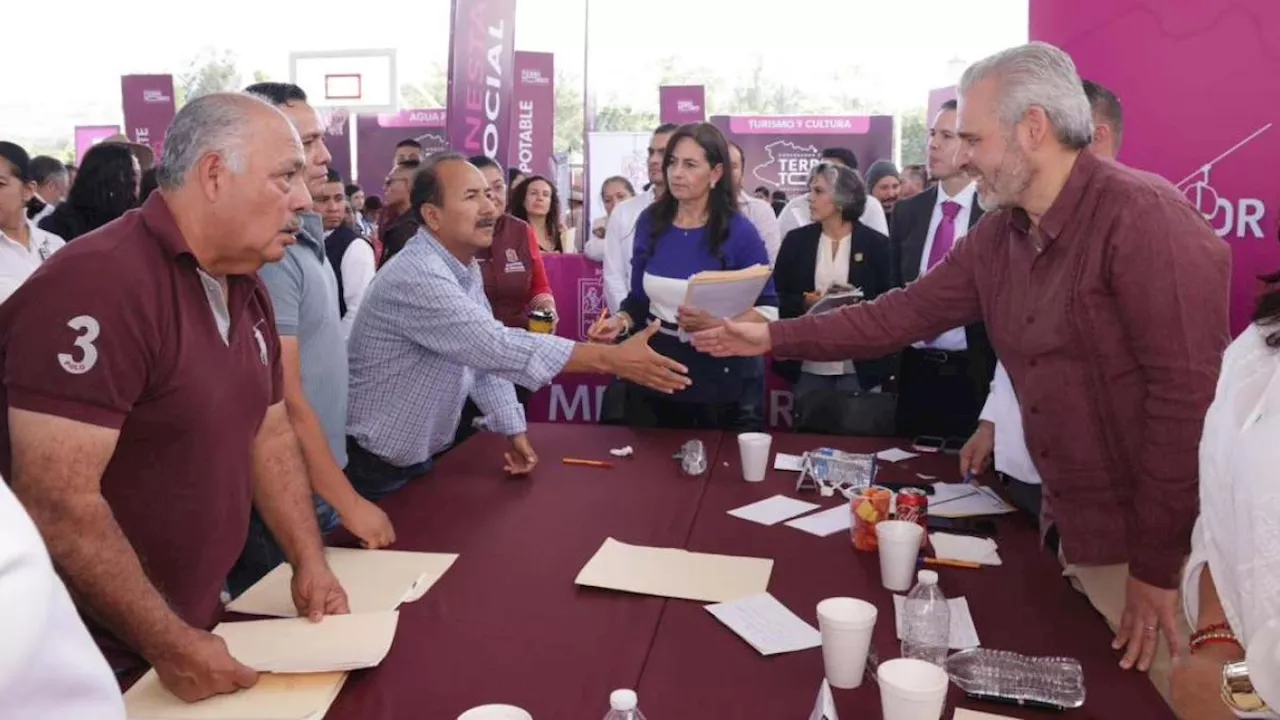 Alfredo Ramírez Bedolla arranca en Michoacán audiencias públicas en las regiones