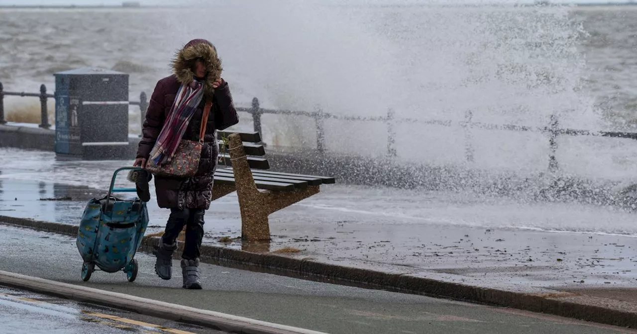 Storm Ashley upgraded to cyclone with 105mph winds expected to hit UK