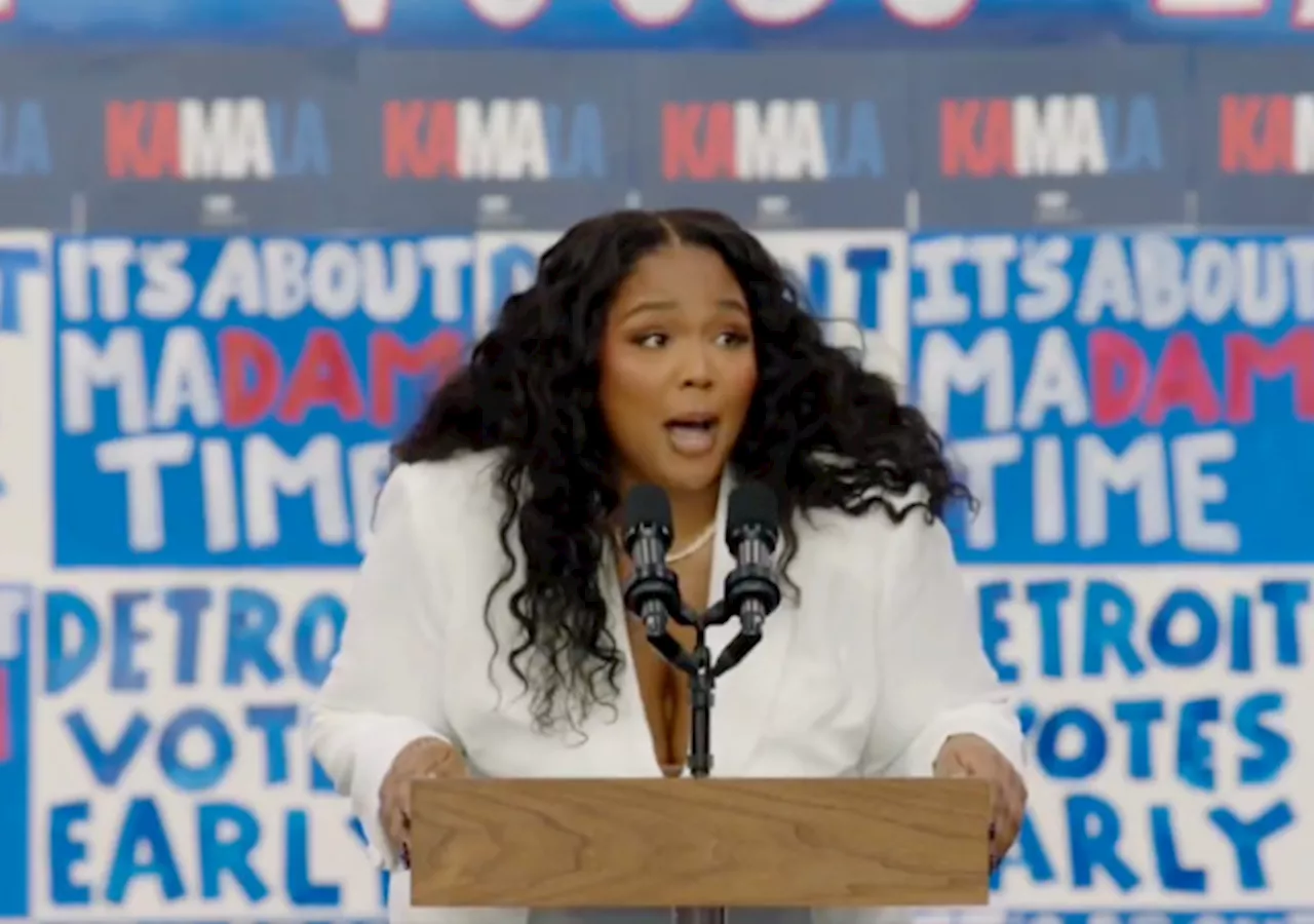 Lizzo: If Harris Becomes President the Country Will be Like Detroit