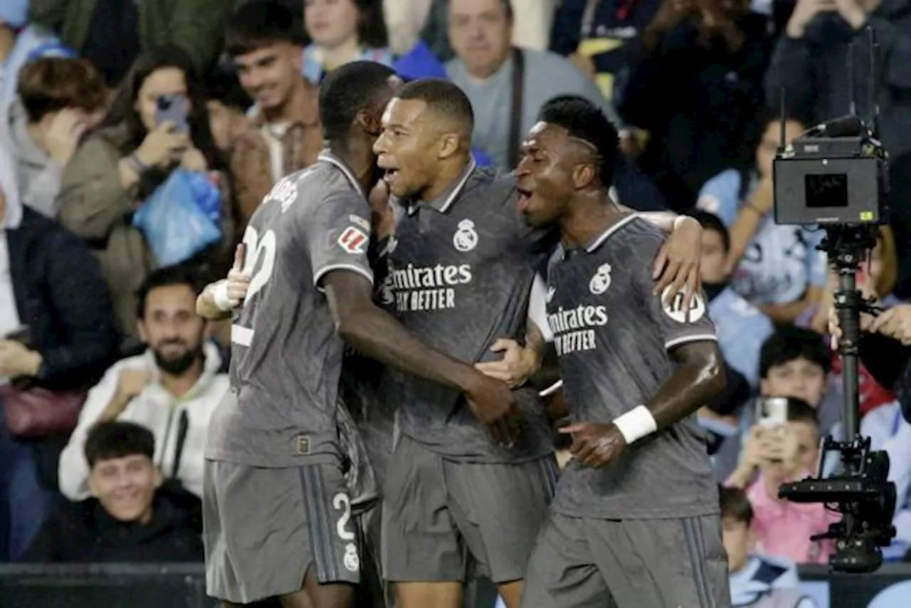 Le Real Madrid dispose du Celta Vigo grâce notamment à un but de Mbappé