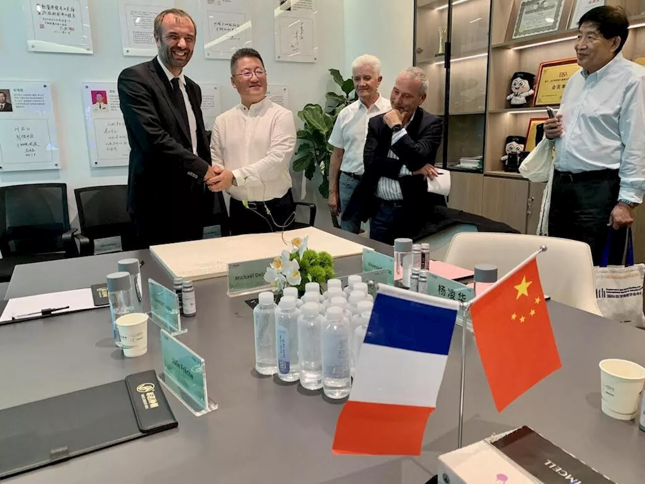 – Chine : Michaël Delafosse à Shanghai pour séduire Health&Biotech