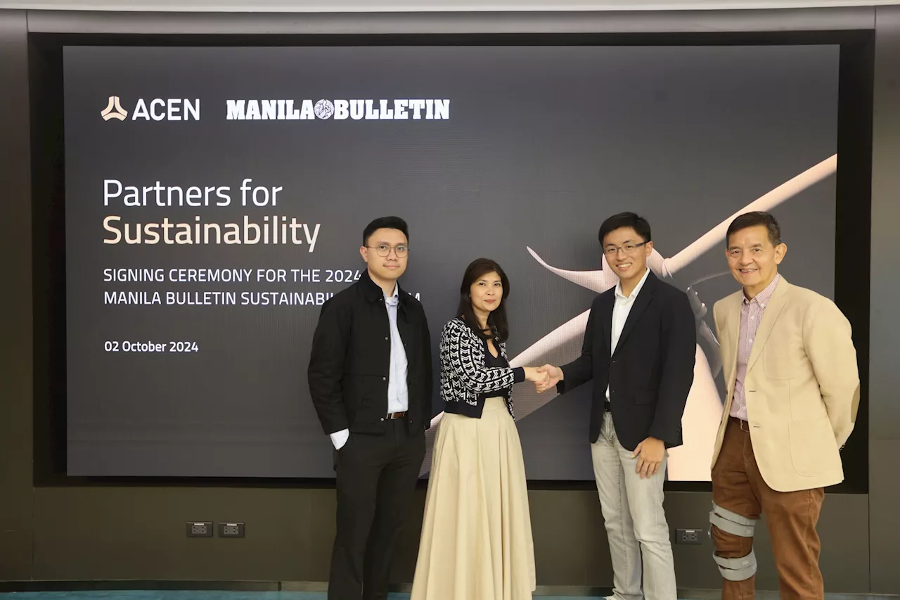 ACEN announces support for 3rd Manila Bulletin Sustainability Forum