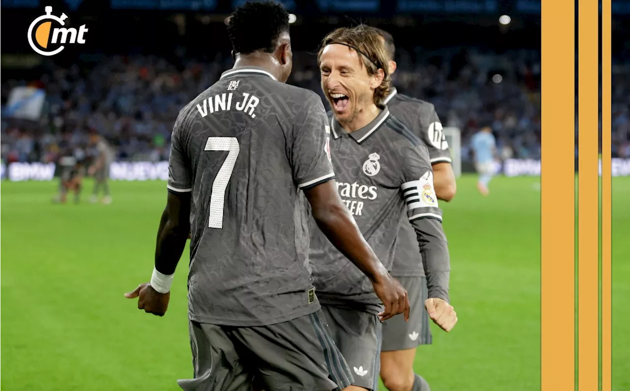 El Real Madrid se impone al Celta de Vigo en un encuentro vibrante