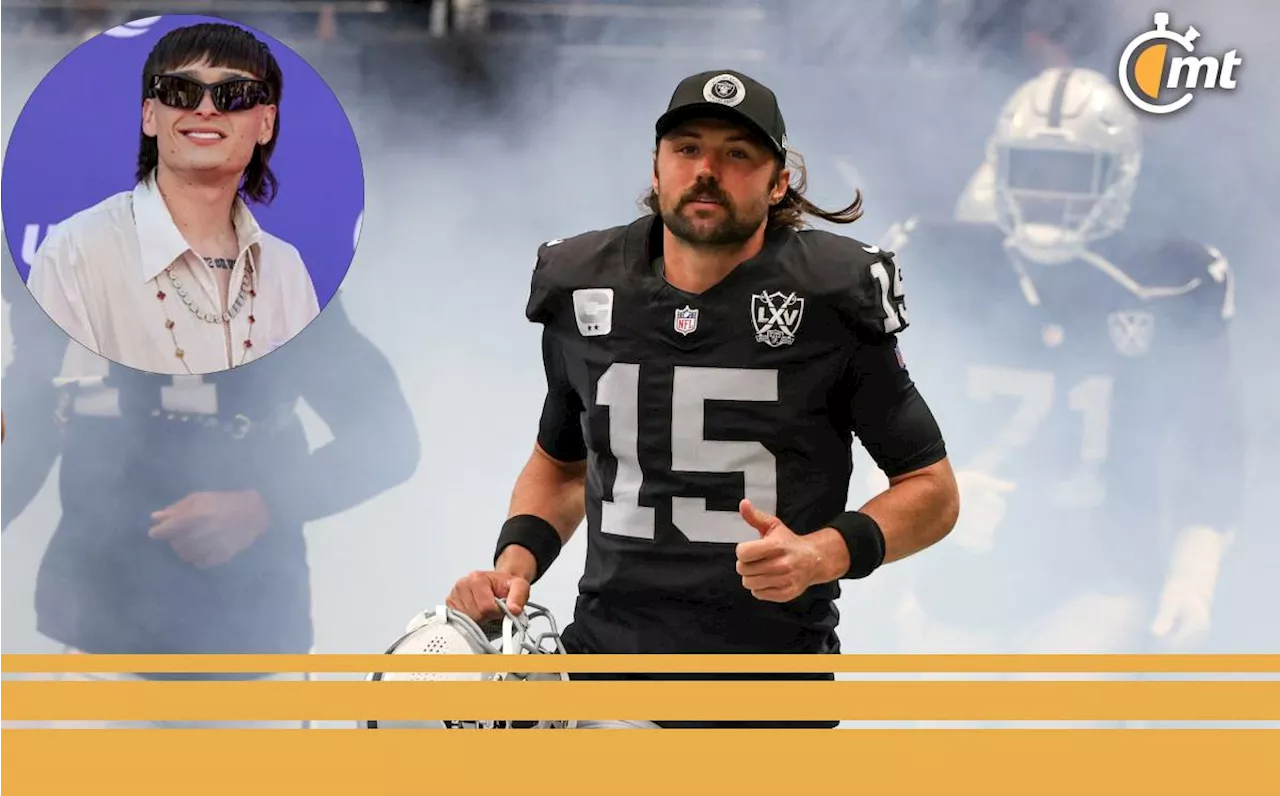 Peso Pluma será el invitado ESPECIAL del juego entre Raiders y Rams