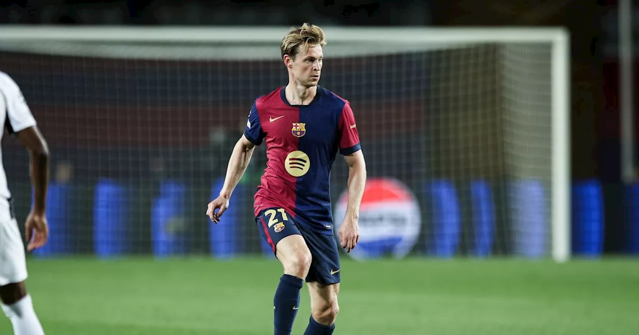 Man United 'reignite' Frenkie de Jong transfer interest amid Ten Hag pressure