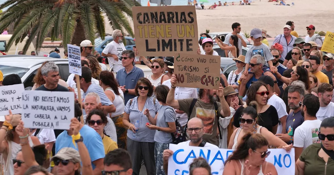 UK tourists in Canary Islands warned of protests at holiday hotspots