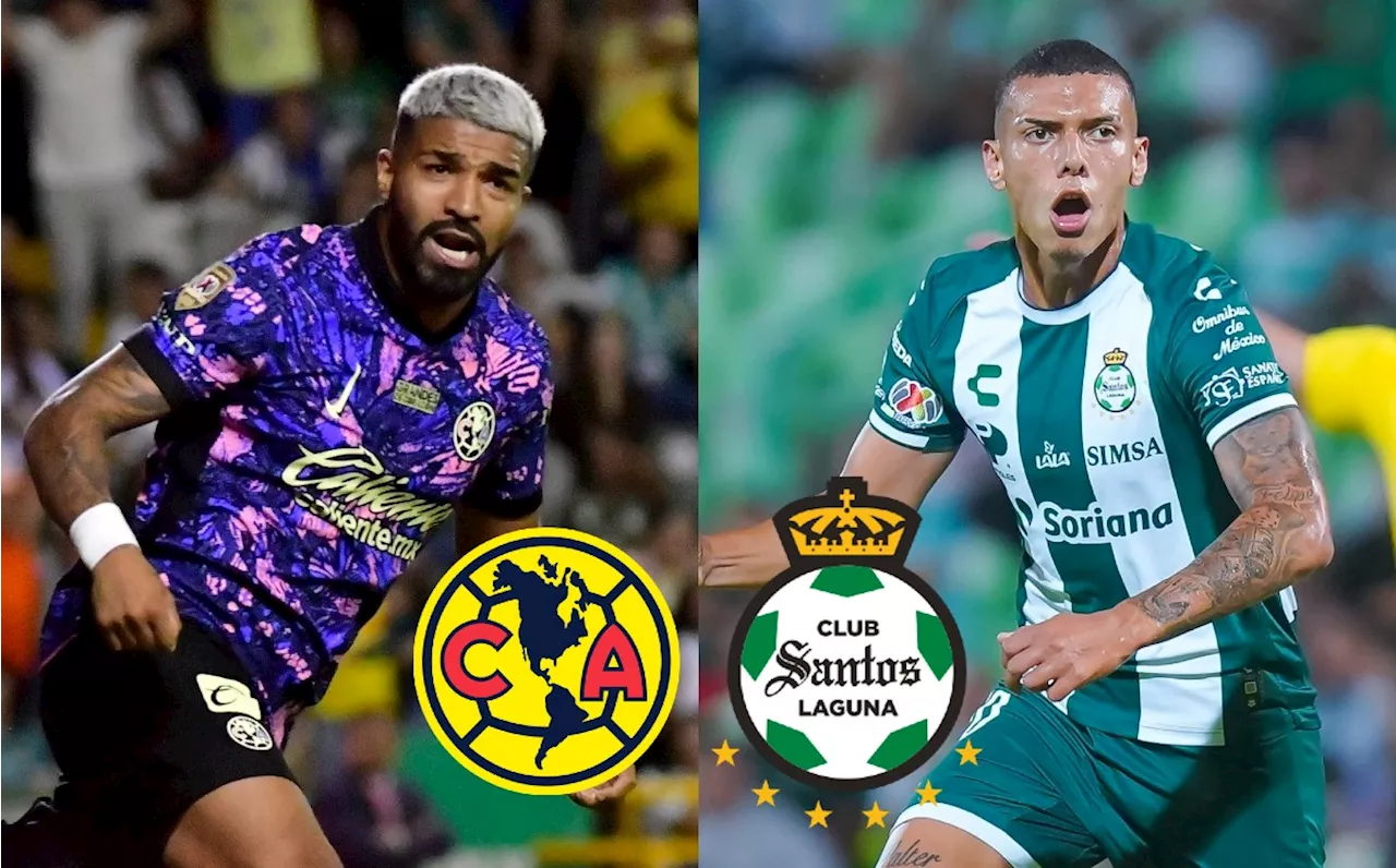 América vs Santos: ¿Dónde VER el juego de la jornada 12 del Apertura 2024 en la Liga Mx?