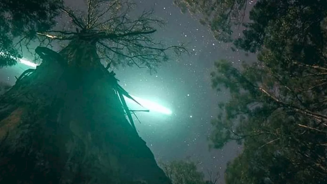 Captan meteoritos en San Luis Potosí; una luz inusual iluminó el cielo: FOTOS