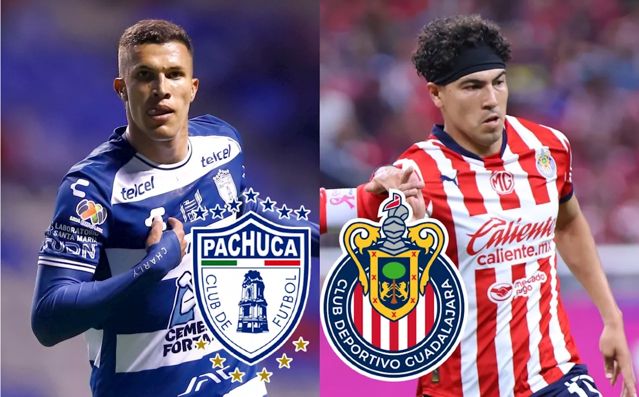 Pachuca vs Chivas: ¿Dónde y a qué hora VER partido HOY de la Liga MX 2024?