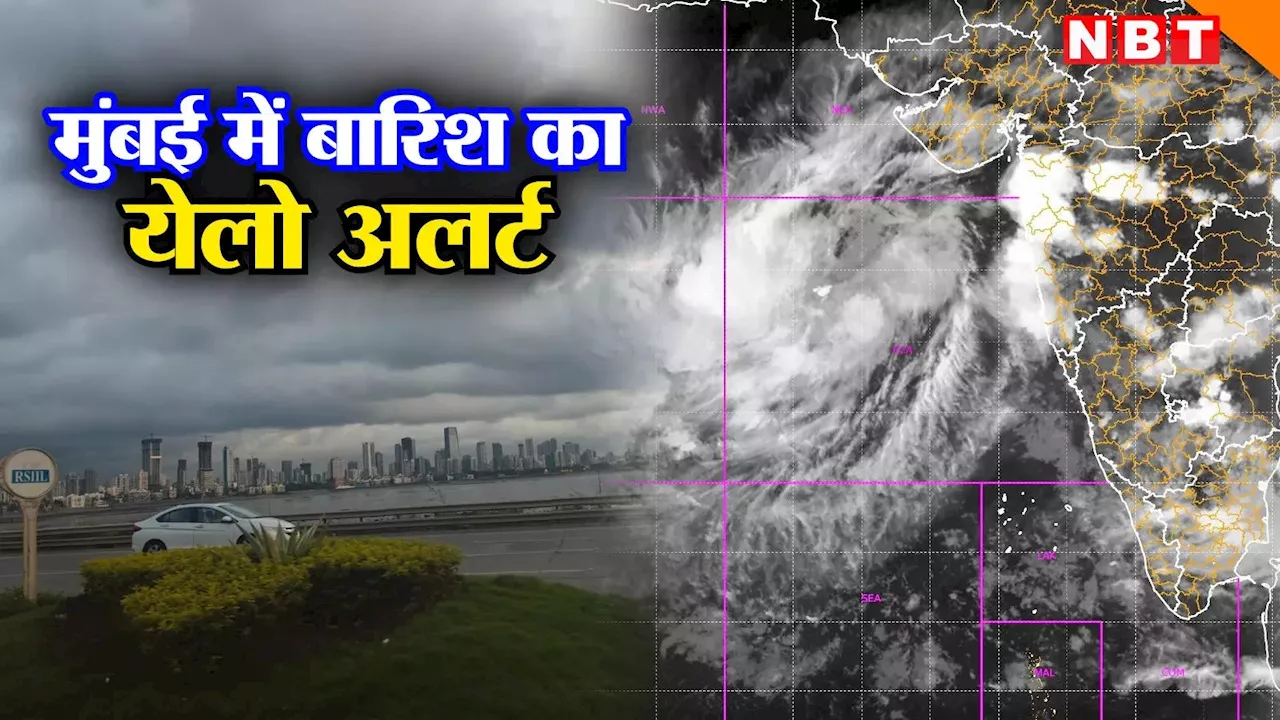 मुंबई में बारिश का येलो अलर्ट, ठाणे-पालघर और 'इस' जिले में तूफान की चेतावनी, क्या कहता है IMD का पूर्वानुमान?