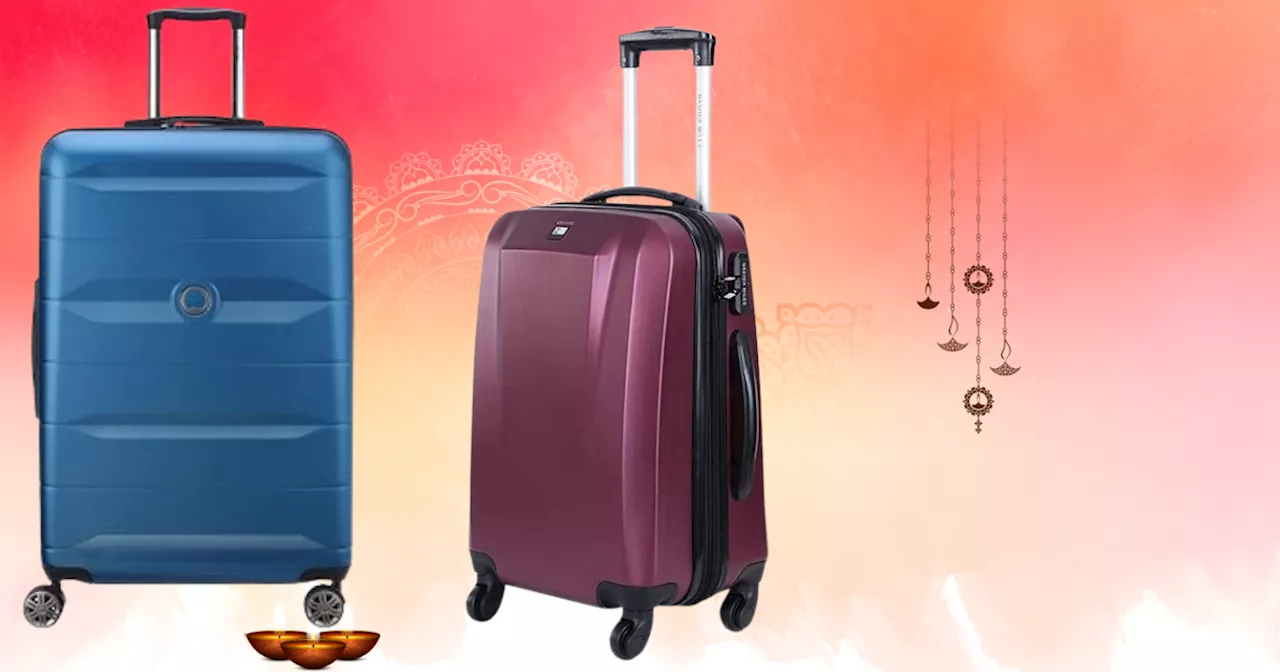 81% तक गिरे Luggage Suitcase के दाम, Amazon Diwali Sale में बेस्ट डील लपकने का मौका