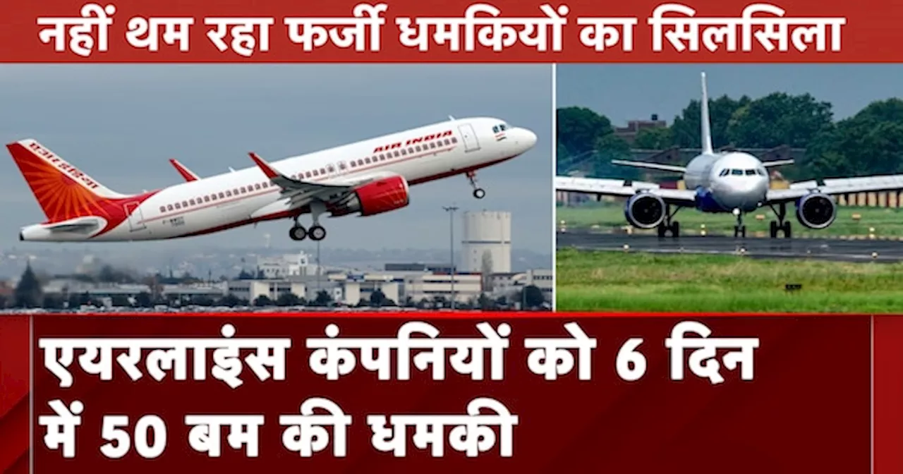 Bomb Threat: आज भी 11 Flights को धमकी भरी कॉल्स आई | Flight Threats | Aviation Safety