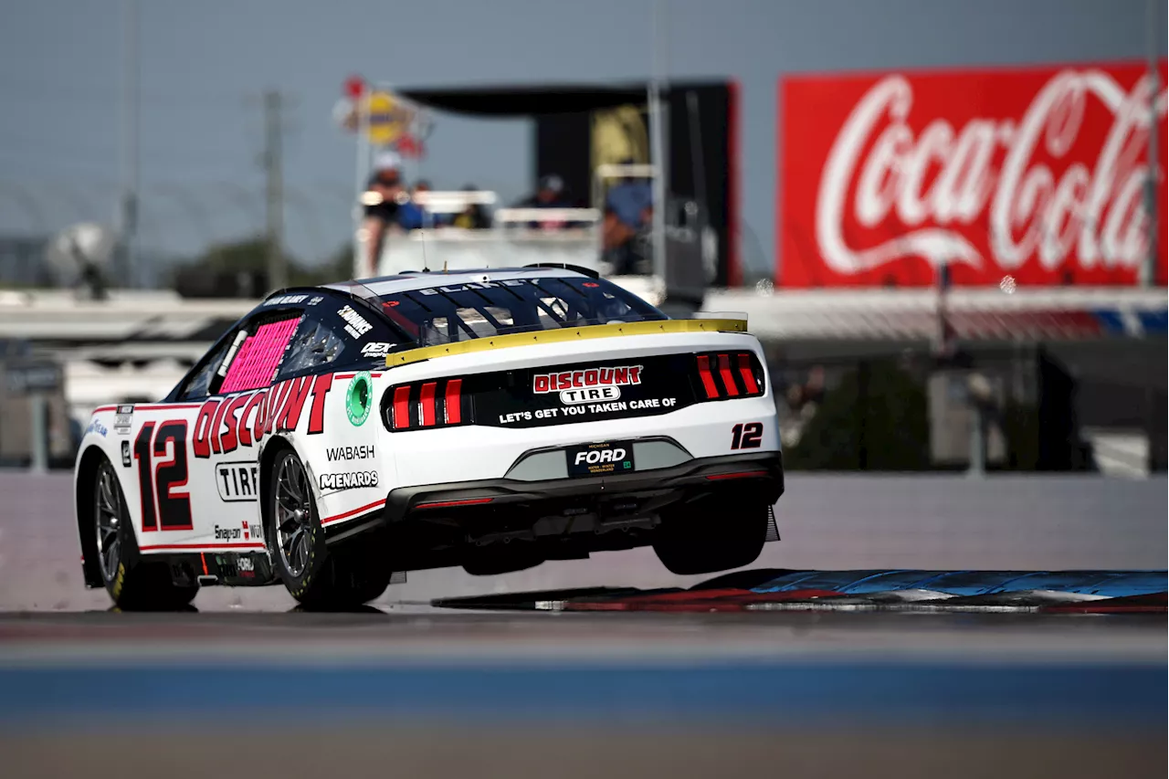 Ryan Blaney Crashed in Las Vegas Practice Disaster