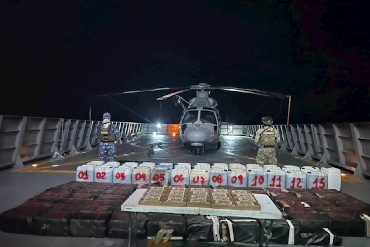 Mexicaanse marine doet recordvangst van 8,3 ton drugs